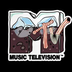 MTV Logo Cubes Sticker