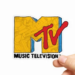 MTV Sketch Logo Sticker