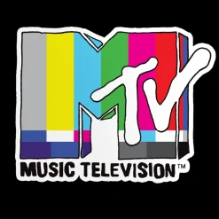 MTV Test Image Logo Sticker
