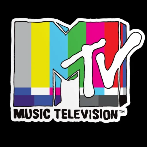 MTV Test Image Logo Sticker