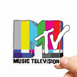 MTV Test Image Logo Sticker