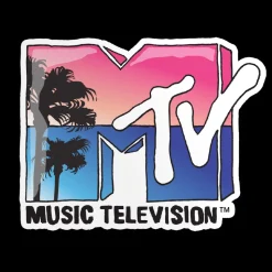 MTV Tropical Logo Sticker