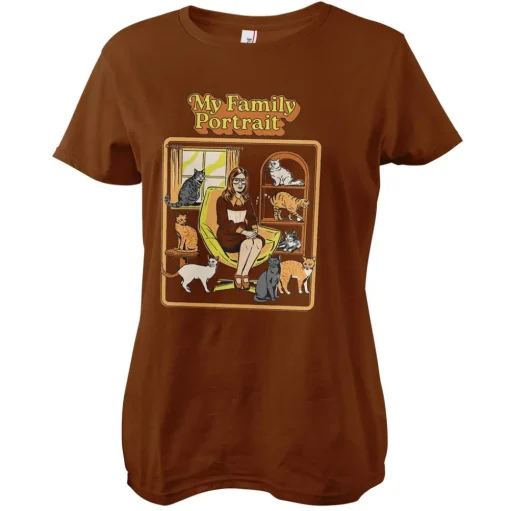 My Family Portrait Girly Tee