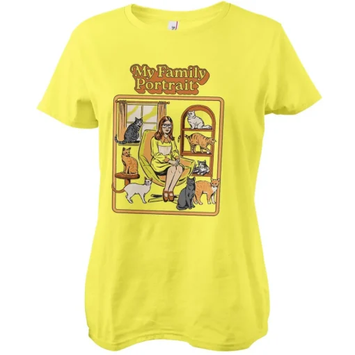 My Family Portrait Girly Tee