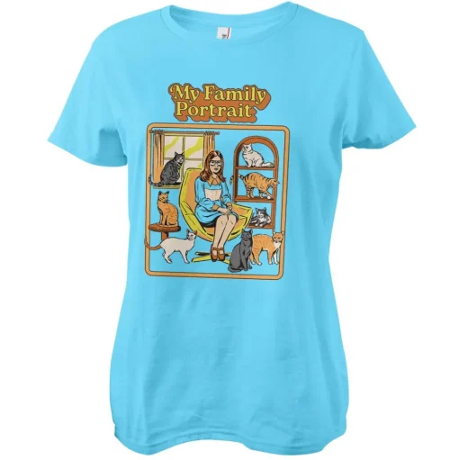 My Family Portrait Girly Tee