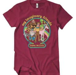 My Imaginary Friends Think I'm Cool T-Shirt