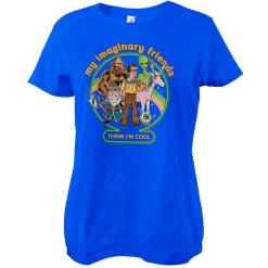 My Imaginary Friends Think I'm Cool Girly Tee