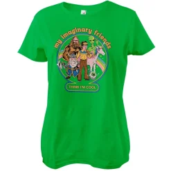 My Imaginary Friends Think I'm Cool Girly Tee