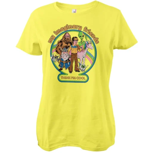My Imaginary Friends Think I'm Cool Girly Tee