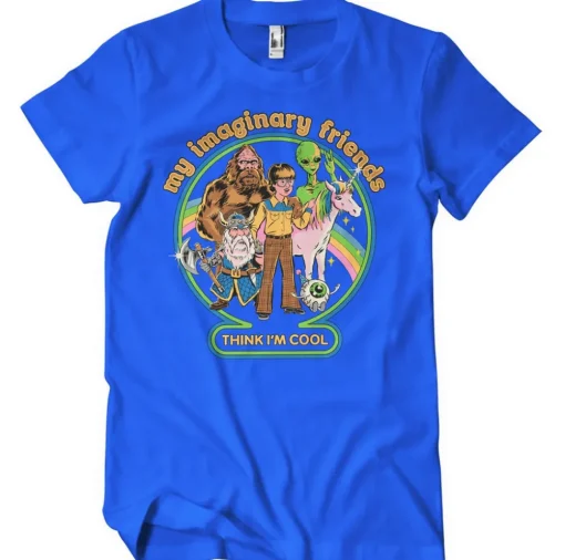 My Imaginary Friends Think I'm Cool T-Shirt