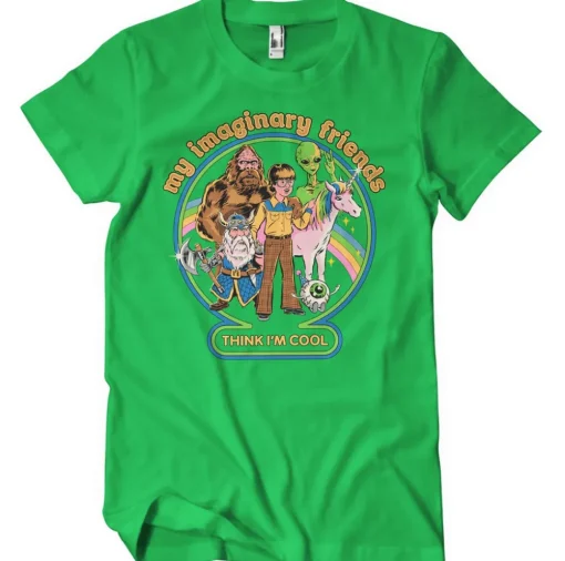 My Imaginary Friends Think I'm Cool T-Shirt