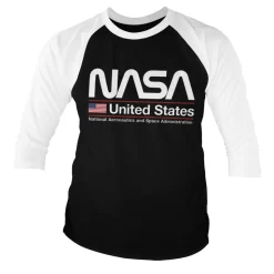 NASA - United States Baseball 3/4 Sleeve Tee