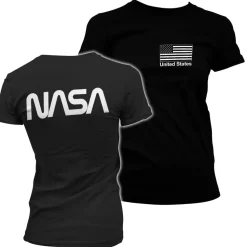 NASA Black Flag Girly Tee