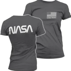 NASA Black Flag Girly Tee
