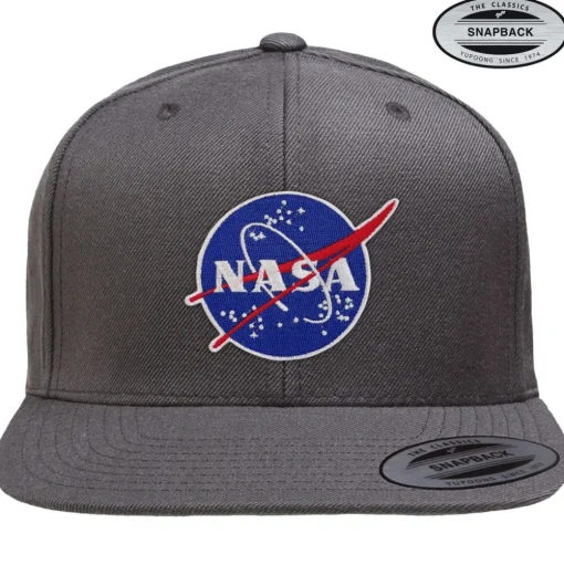 NASA Insignia Premium Snapback Cap