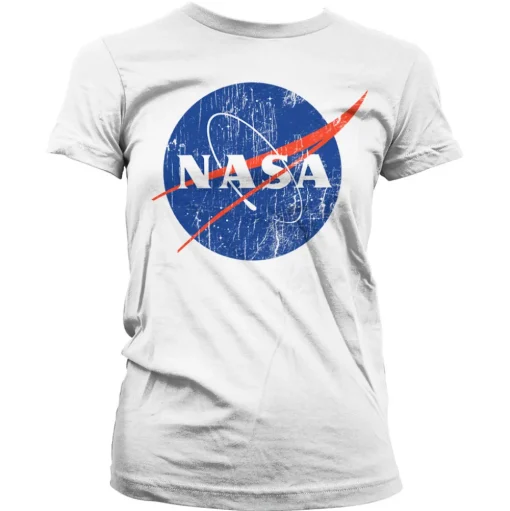 NASA Washed Insignia Girly Tee