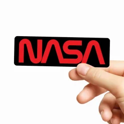 NASA Worm Logo Sticker