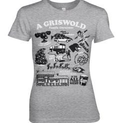 National Lampoon's Christmas Icons Girly Tee