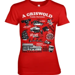 National Lampoon's Christmas Icons Girly Tee