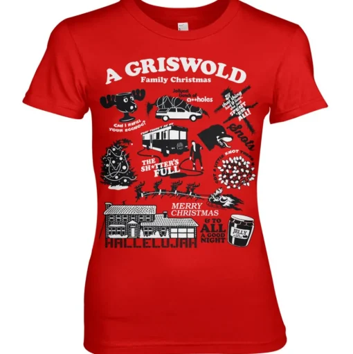 National Lampoon's Christmas Icons Girly Tee