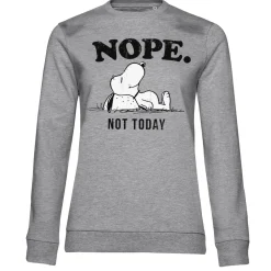 Nope. Not Today Girly Sweatshirt