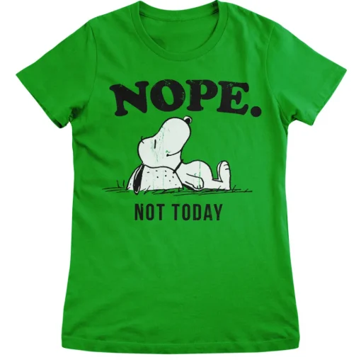 Nope. Not Today Girly Tee