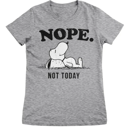 Nope. Not Today Girly Tee