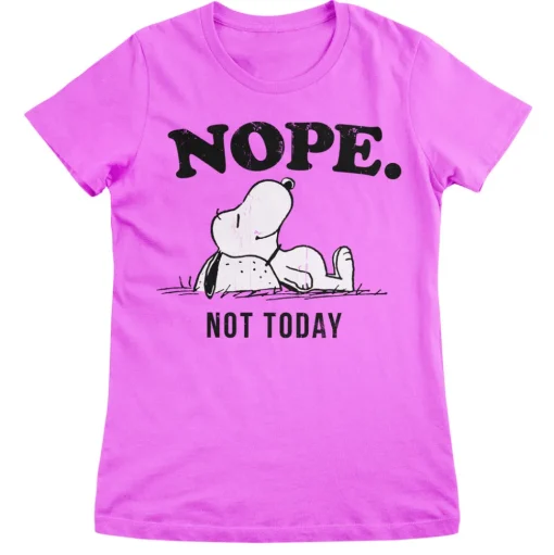 Nope. Not Today Girly Tee