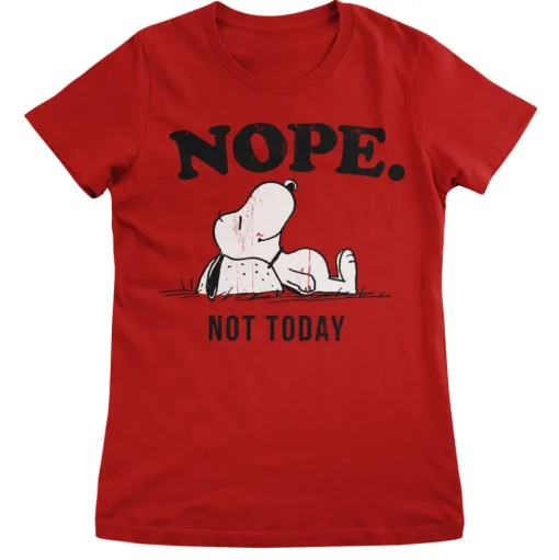 Nope. Not Today Girly Tee