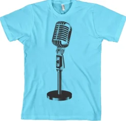 Oldschool Microphone T-Shirt