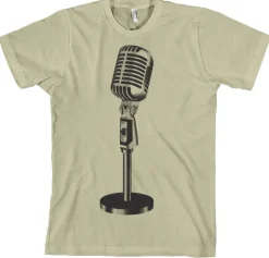 Oldschool Microphone T-Shirt
