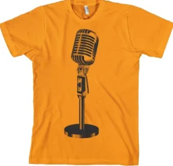 Oldschool Microphone T-Shirt