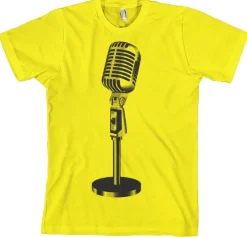 Oldschool Microphone T-Shirt