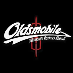 Oldsmobile Rockets Ahead Sticker