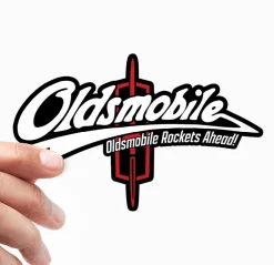 Oldsmobile Rockets Ahead Sticker