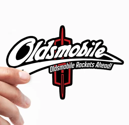 Oldsmobile Rockets Ahead Sticker