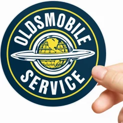 Oldsmobile Service Sticker