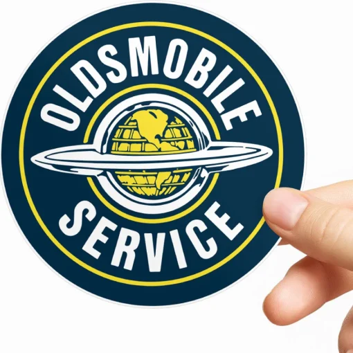 Oldsmobile Service Sticker