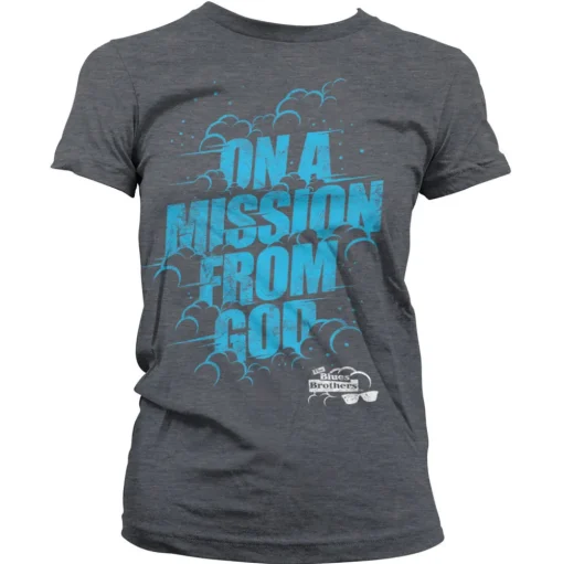 On A Mission From God - Blues Brothers Girly Tee