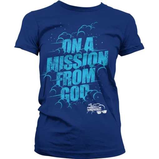 On A Mission From God - Blues Brothers Girly Tee