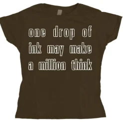 One Drop Of Ink... Girly T-shirt