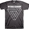 Optical Illustion - Infinity Triangle T-Shirt