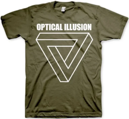 Optical Illustion - Infinity Triangle T-Shirt