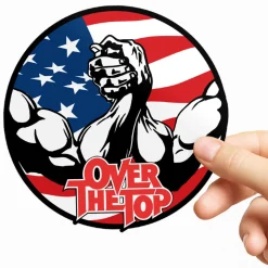 Over The Top American Tournament Sticker