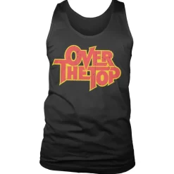 Over The Top Washed Logo Tank Top