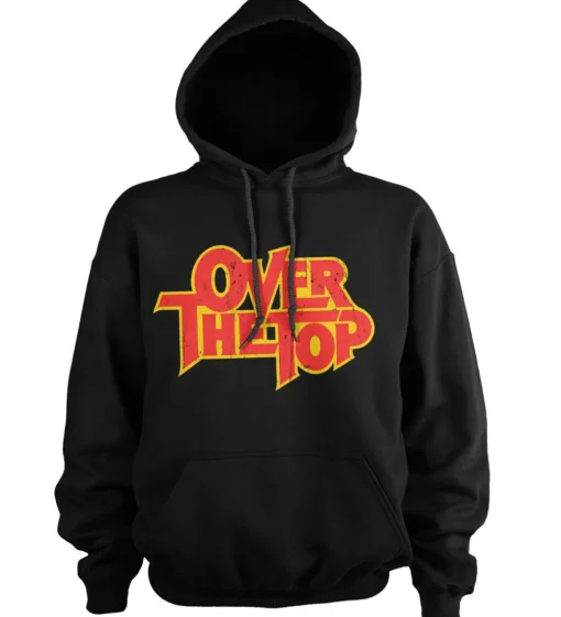 Over The Top Washed Logo Hoodie