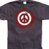 Peace Icon Grunge T-Shirt