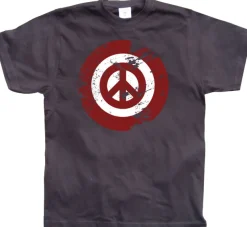 Peace Icon Grunge T-Shirt