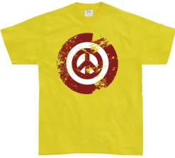 Peace Icon Grunge T-Shirt