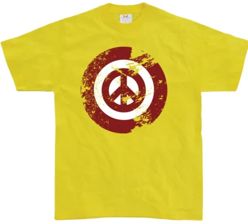 Peace Icon Grunge T-Shirt